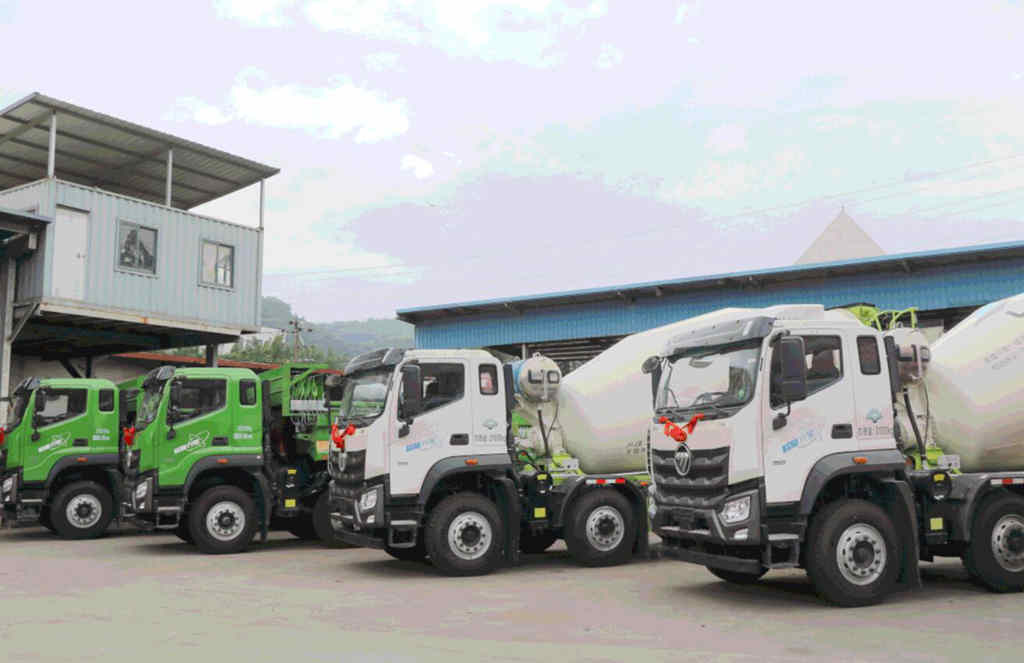 福田行星搅拌车+玉柴全能王YCK08 助力福建用户事“拌”功倍