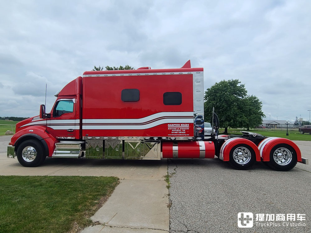 把别墅搬到卡车上,超长生活舱的肯沃斯T880重卡实拍 - 第6张 - 提加商用车网 把别墅搬到卡车上,超长生活舱的肯沃斯T880重卡实拍 - 第6张