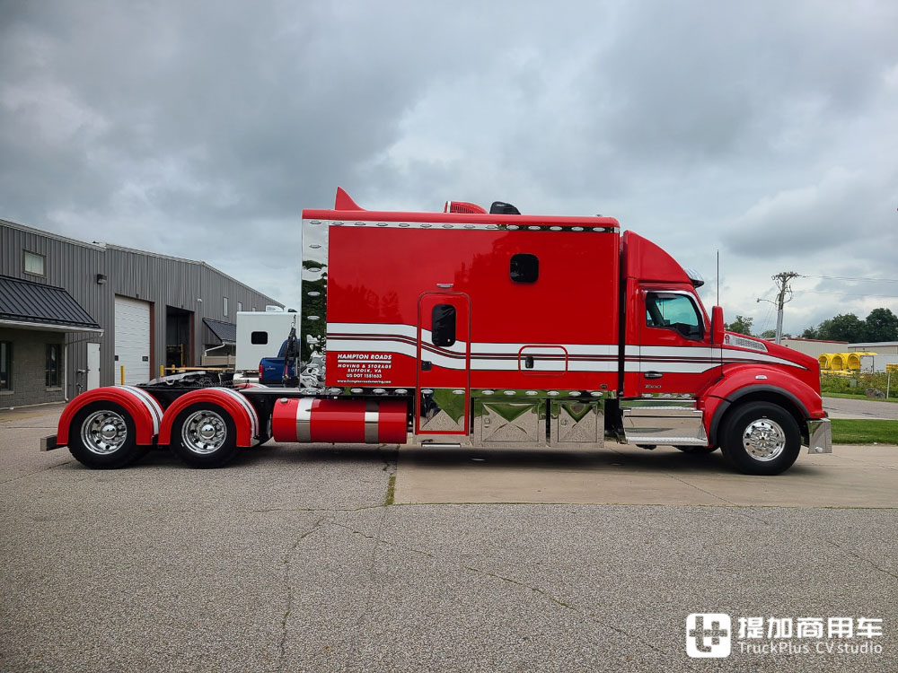 把别墅搬到卡车上,超长生活舱的肯沃斯T880重卡实拍 - 第7张 - 提加商用车网 把别墅搬到卡车上,超长生活舱的肯沃斯T880重卡实拍 - 第7张