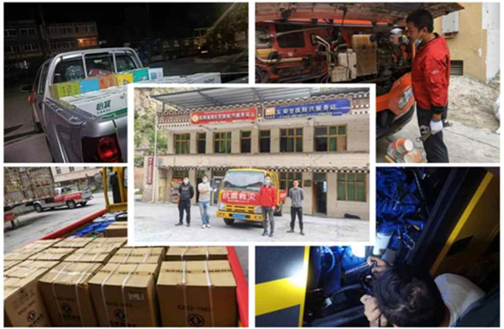 阳光服务挺进四川 东风商用车保障灾区生命线 - 第1张 - 提加商用车网 阳光服务挺进四川 东风商用车保障灾区生命线 - 第1张