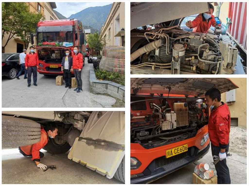 阳光服务挺进四川 东风商用车保障灾区生命线 - 第6张 - 提加商用车网 阳光服务挺进四川 东风商用车保障灾区生命线 - 第6张