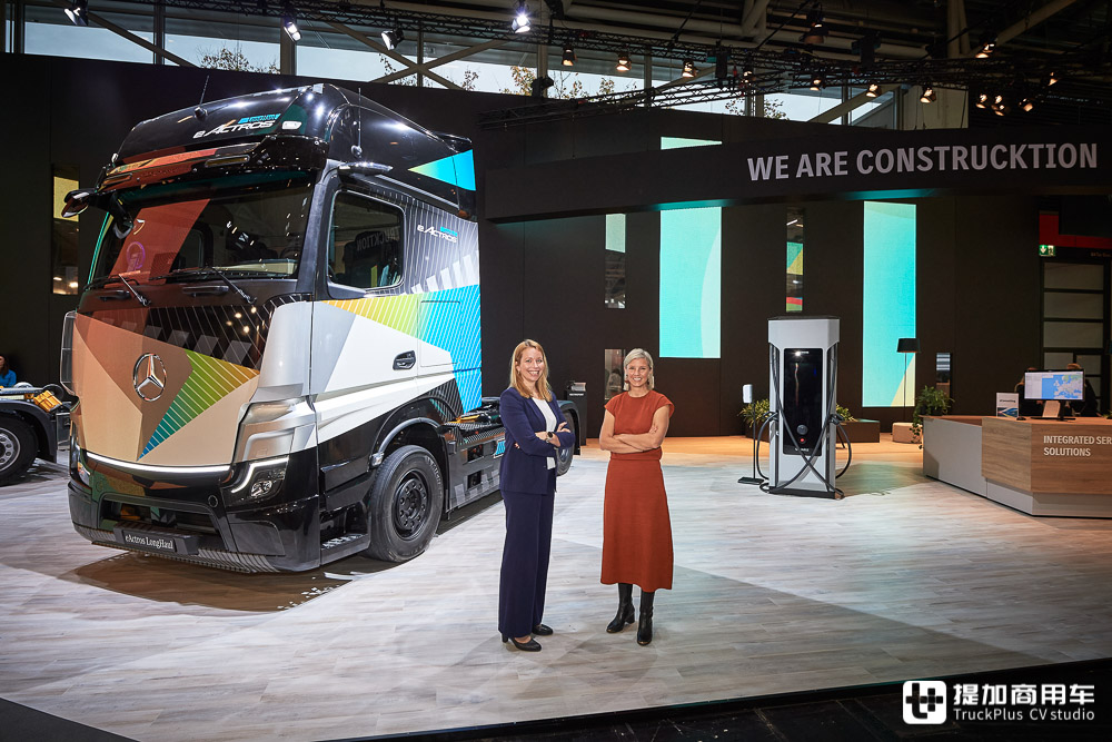 电动卡车站C位,硬汉选手也不少,带你逛2022宝马展奔驰卡车展台 - 第1张 - 提加商用车网 电动卡车站C位,硬汉选手也不少,带你逛2022宝马展奔驰卡车展台 - 第1张