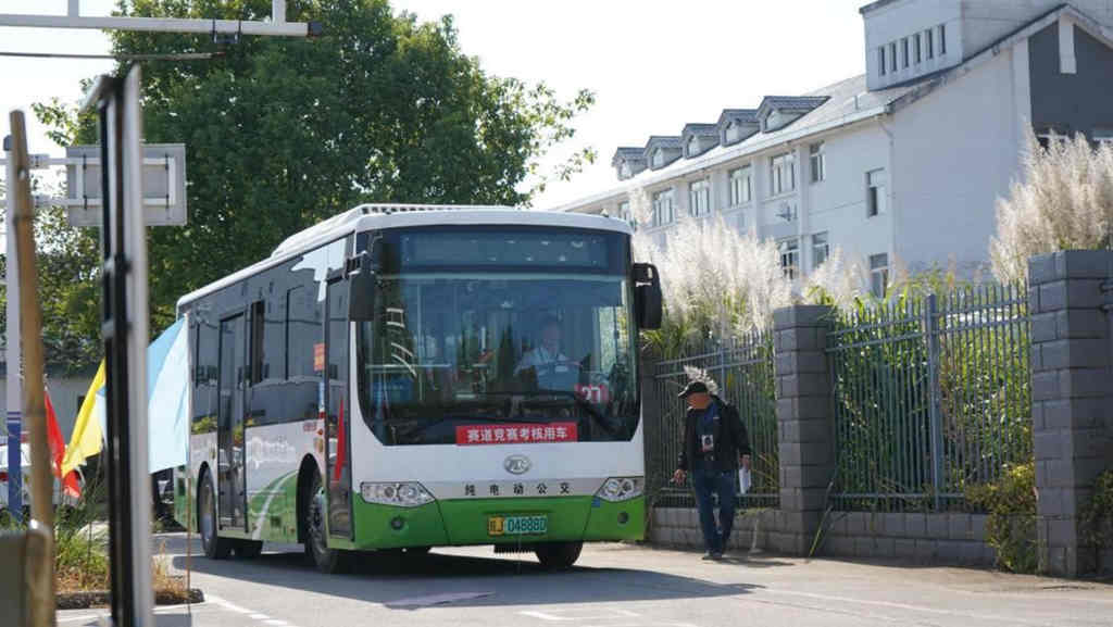 2022“徽州百工”公交驾驶技能大比武，安凯纯电动客车助力赛出高水平 - 第2张