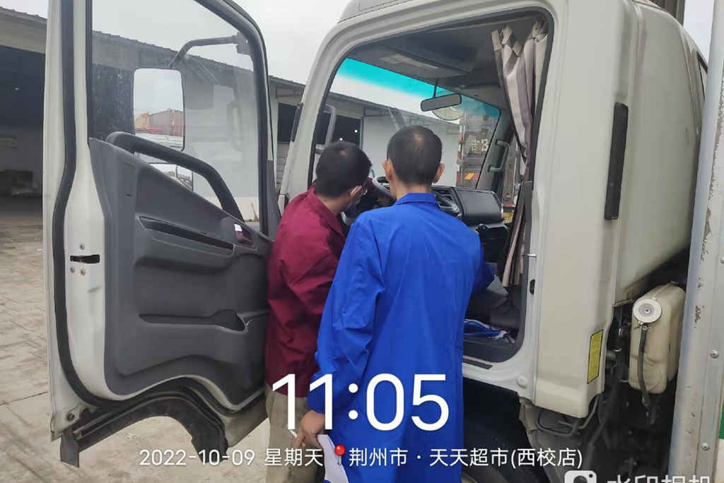 上门送服务 江淮1卡帅铃携手天天超市防疫保供 - 第3张