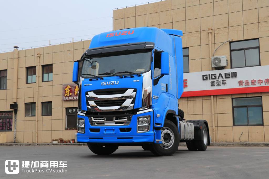 为高效物流而生 庆铃五十铃巨咖VC66自动挡牵引车实拍评测 - 第1张 - 提加商用车网 为高效物流而生 庆铃五十铃巨咖VC66自动挡牵引车实拍评测 - 第1张