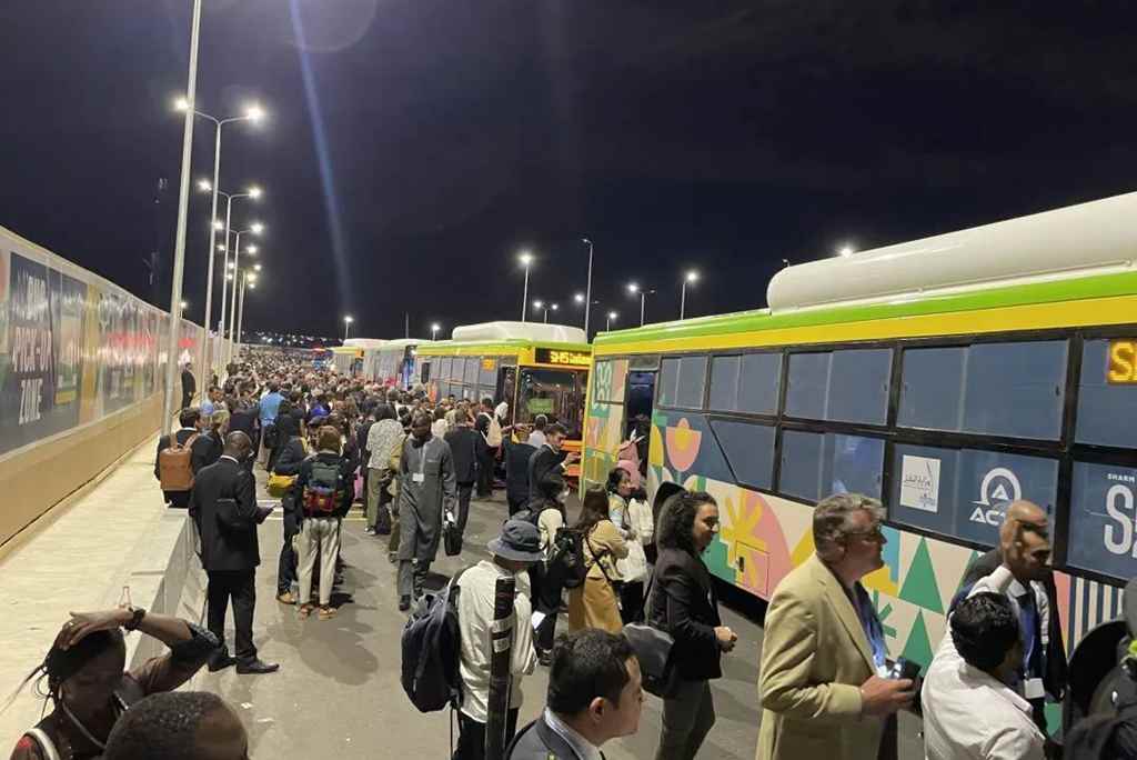 唯一中国客车品牌！苏州金龙纯电巴士服务第27届联合国气候变化大会