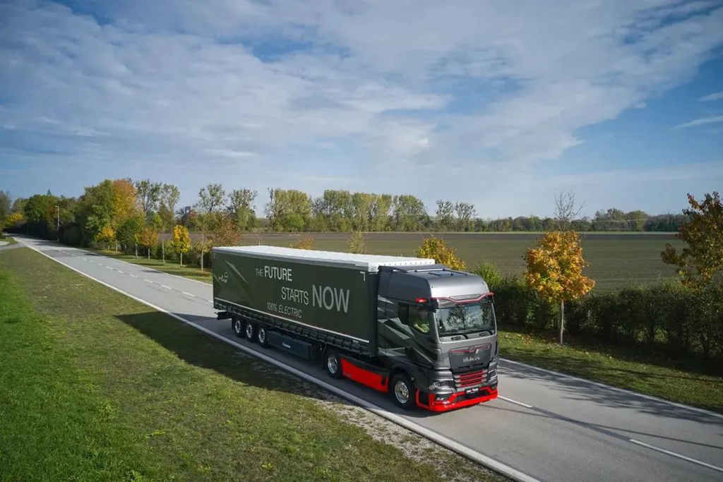 加快电动化进程,曼恩eTruck首次公开试驾!