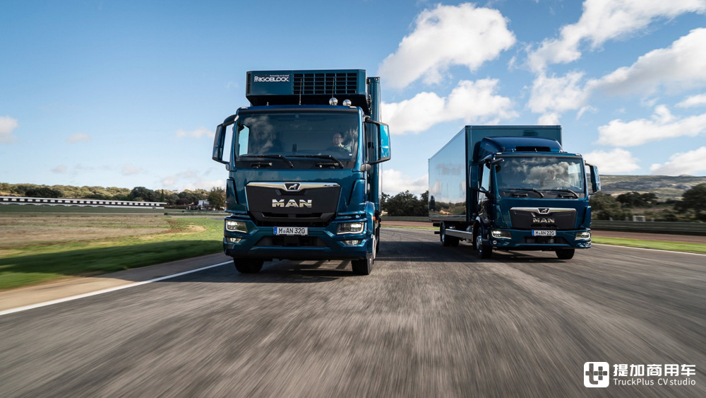 曼恩卡车中最小的成员,这台双排座TGL车型也颇具看点 - 第1张 - 提加商用车网 曼恩卡车中最小的成员,这台双排座TGL车型也颇具看点 - 第1张