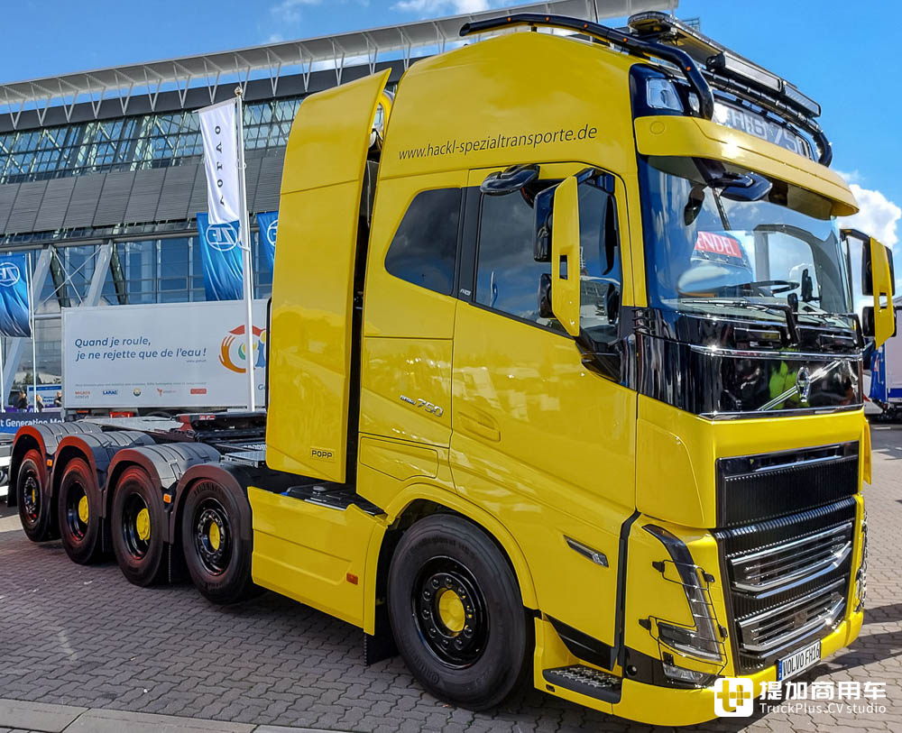 10x4可秒变6x4,组合总重可高达245吨,这台五轴沃尔沃FH16 750大件车不一般 - 第1张 - 提加商用车网 10x4可秒变6x4,组合总重可高达245吨,这台五轴沃尔沃FH16 750大件车不一般 - 第1张