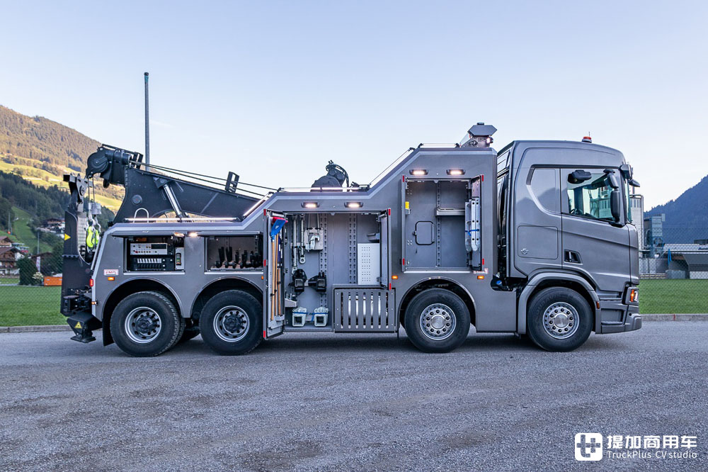 770匹马力+XT套件,这台安普改装的斯堪尼亚清障车堪称欧洲最强 - 第19张 - 提加商用车网 770匹马力+XT套件,这台安普改装的斯堪尼亚清障车堪称欧洲最强 - 第19张