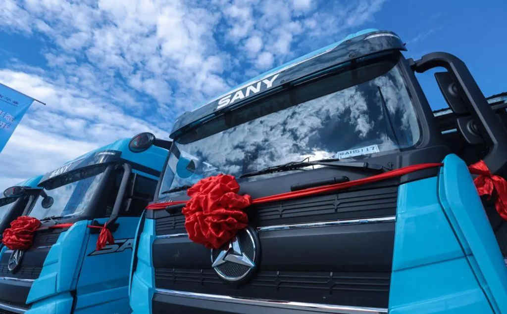 三一电动重卡 | 海南昌江首批50台火热交付 - 第7张