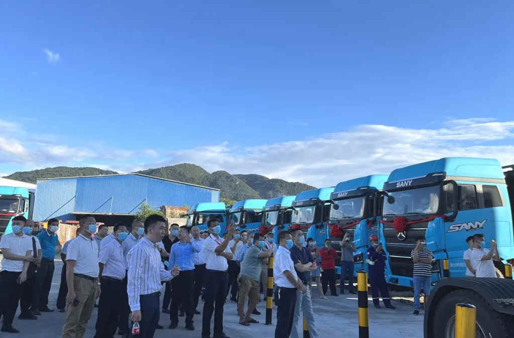 三一电动重卡 | 海南昌江首批50台火热交付 - 第4张