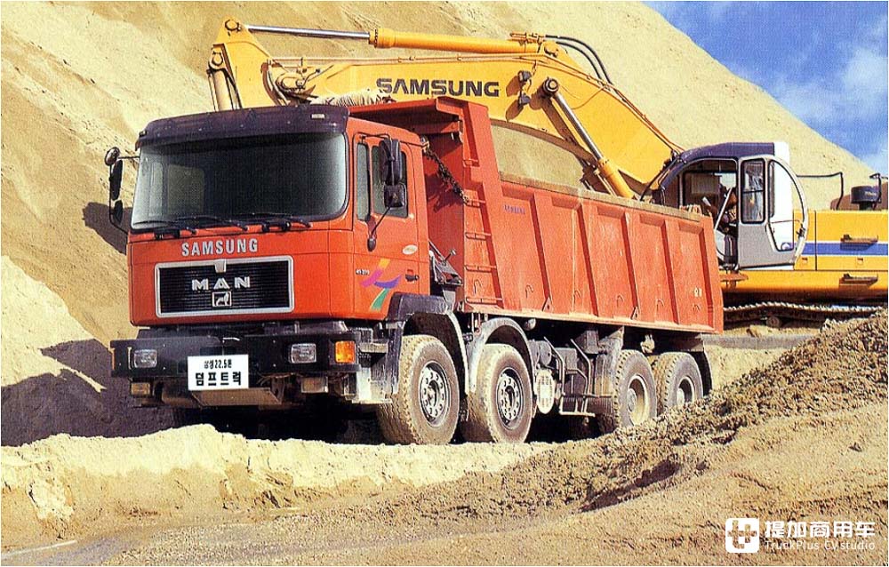 造手机的三星还生产过卡车？曾与曼恩合作，带您回顾三星卡车的简短历史