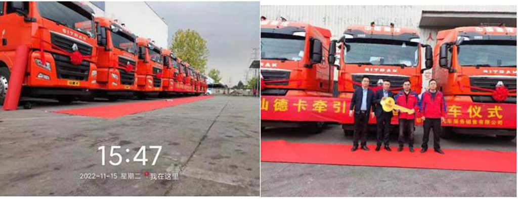 中国重汽汕德卡多地火爆交付 德系品质创造高效神话 - 第1张