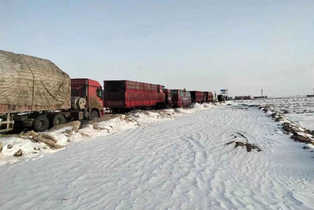 送物资 保运输 上汽红岩和大雪中的滞留卡友在一起 - 第1张 - 提加商用车网 送物资 保运输 上汽红岩和大雪中的滞留卡友在一起 - 第1张
