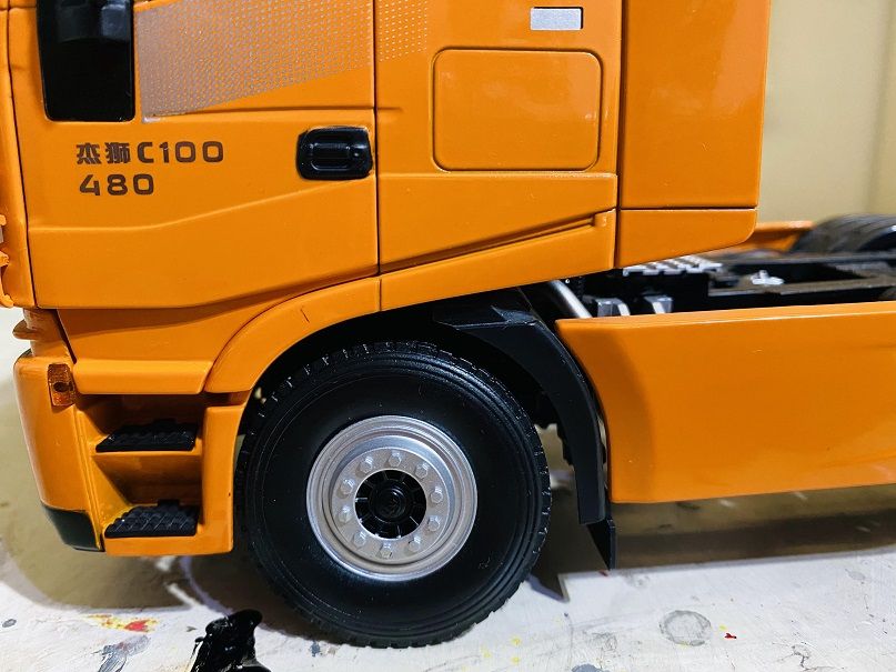 卡车模型爱好者称赞最多的模型之一?上汽红岩杰狮畅途版2.0牵引车模型实拍 - 第16张 - 提加商用车网 卡车模型爱好者称赞最多的模型之一?上汽红岩杰狮畅途版2.0牵引车模型实拍 - 第16张