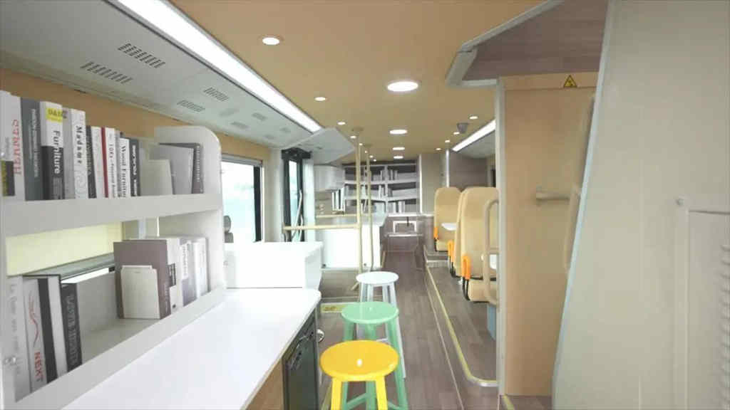 卡塔尔街头惊现“移动的双层巴士图书馆”! - 第4张 - 提加商用车网 卡塔尔街头惊现“移动的双层巴士图书馆”! - 第4张