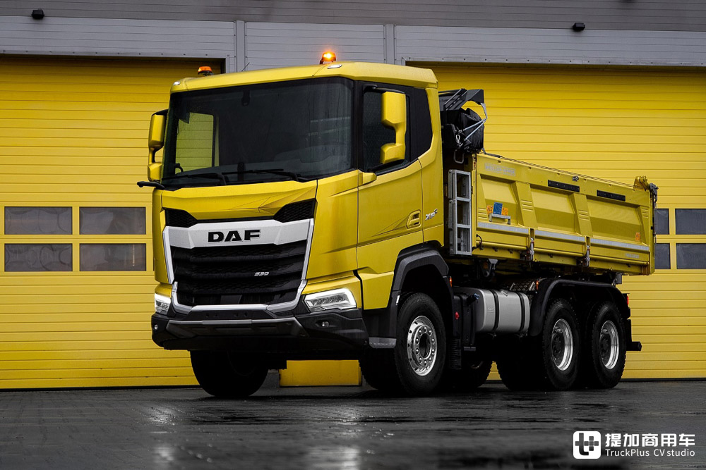 进军工程用车市场,实拍荷兰达夫最新推出的XFC 6x4三向自卸车 - 第1张 - 提加商用车网 进军工程用车市场,实拍荷兰达夫最新推出的XFC 6x4三向自卸车 - 第1张