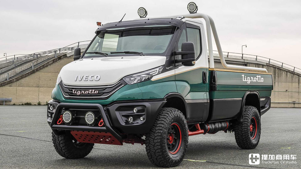 传承上世纪经典,实拍依维柯定制版Daily Tigrotto 4x4越野“大皮卡” - 第2张 - 提加商用车网 传承上世纪经典,实拍依维柯定制版Daily Tigrotto 4x4越野“大皮卡” - 第2张