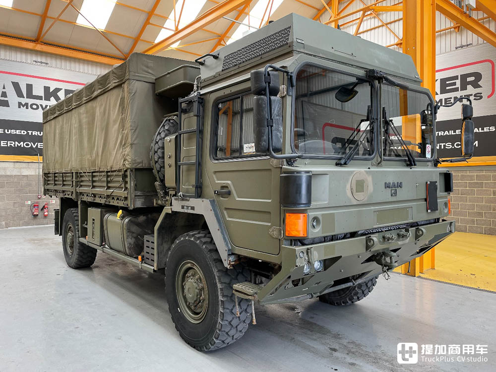 欧洲军队标配,尺寸最小但性能强悍,曼恩HX60 4x4高机动军用卡车实拍 - 第4张 - 提加商用车网 欧洲军队标配,尺寸最小但性能强悍,曼恩HX60 4x4高机动军用卡车实拍 - 第4张