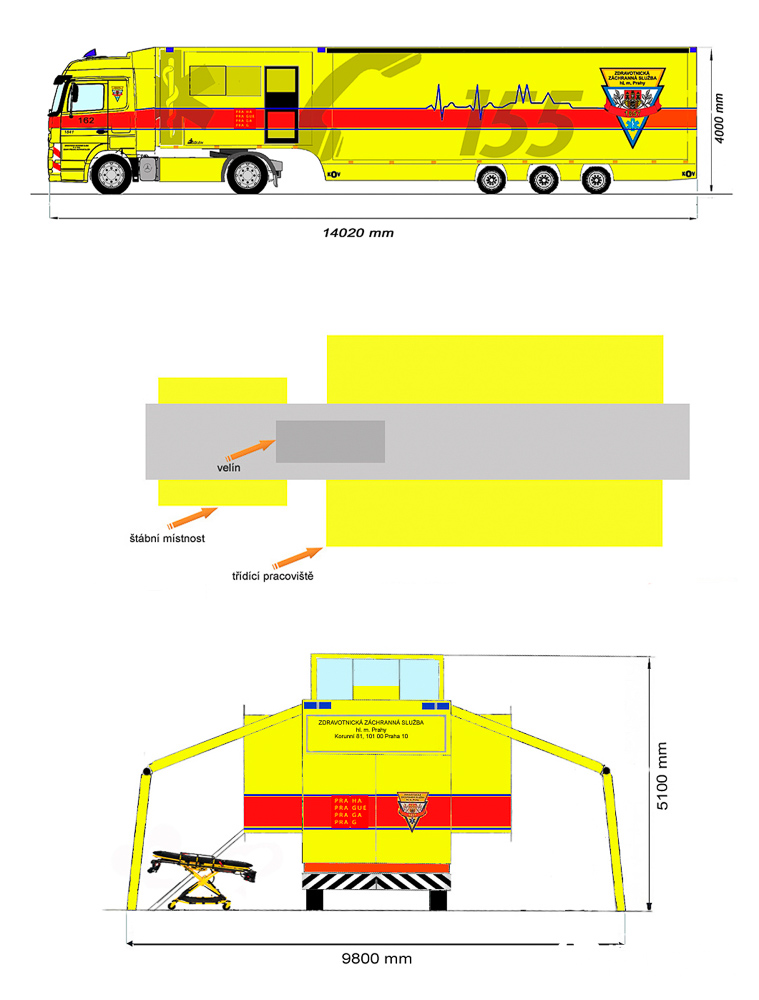 6x6全驱+静液压驱动,牵引半挂医院车,这台奔驰Actros牵引车值得一看 - 第15张 - 提加商用车网 6x6全驱+静液压驱动,牵引半挂医院车,这台奔驰Actros牵引车值得一看 - 第15张