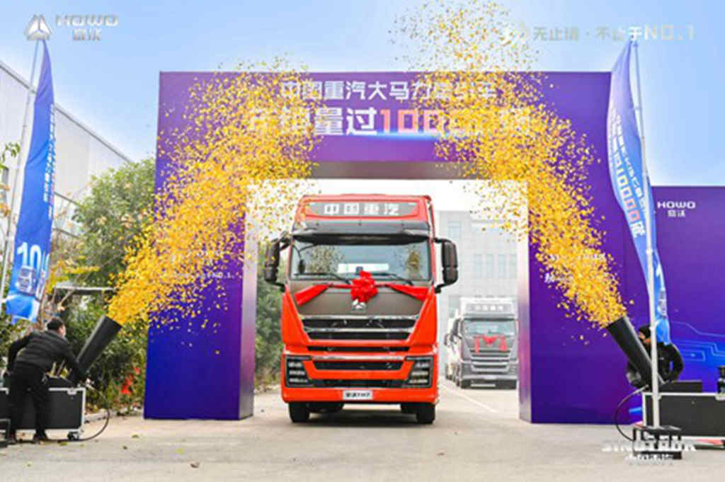 500马力以上牵引车销量第一,中国重汽强势引领大马力时代