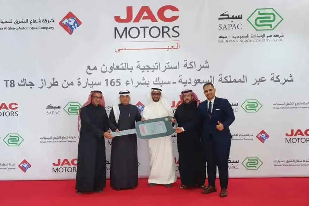 海湾市场开门红，165台江淮皮卡交付沙特