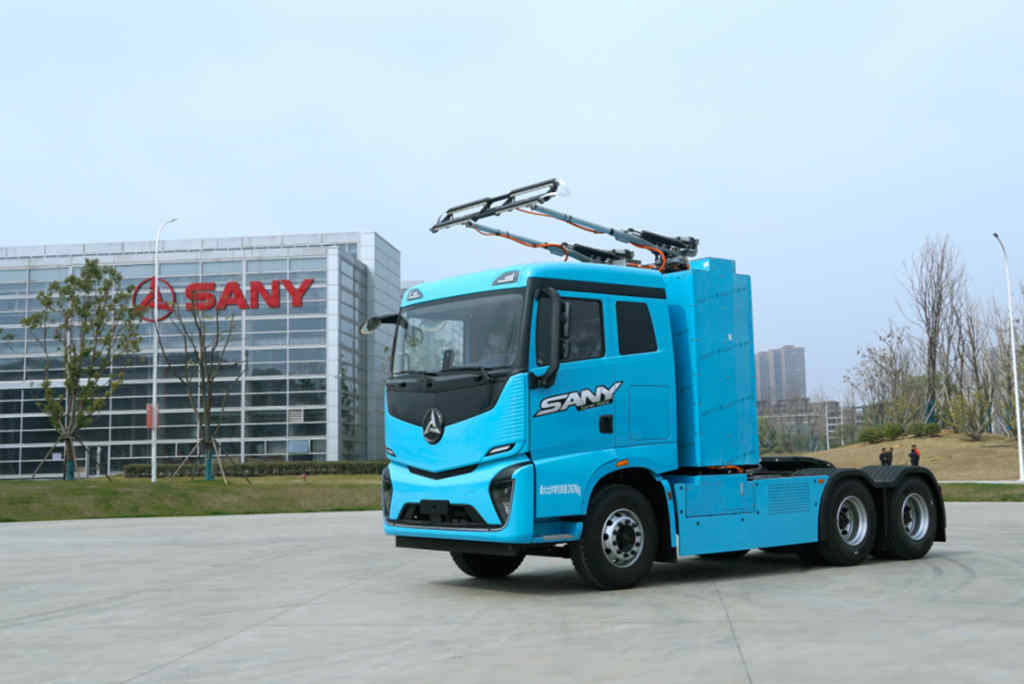 三一正式发布!建成全国首条电气化公路示范线 - 第4张 - 提加商用车网 三一正式发布!建成全国首条电气化公路示范线 - 第4张