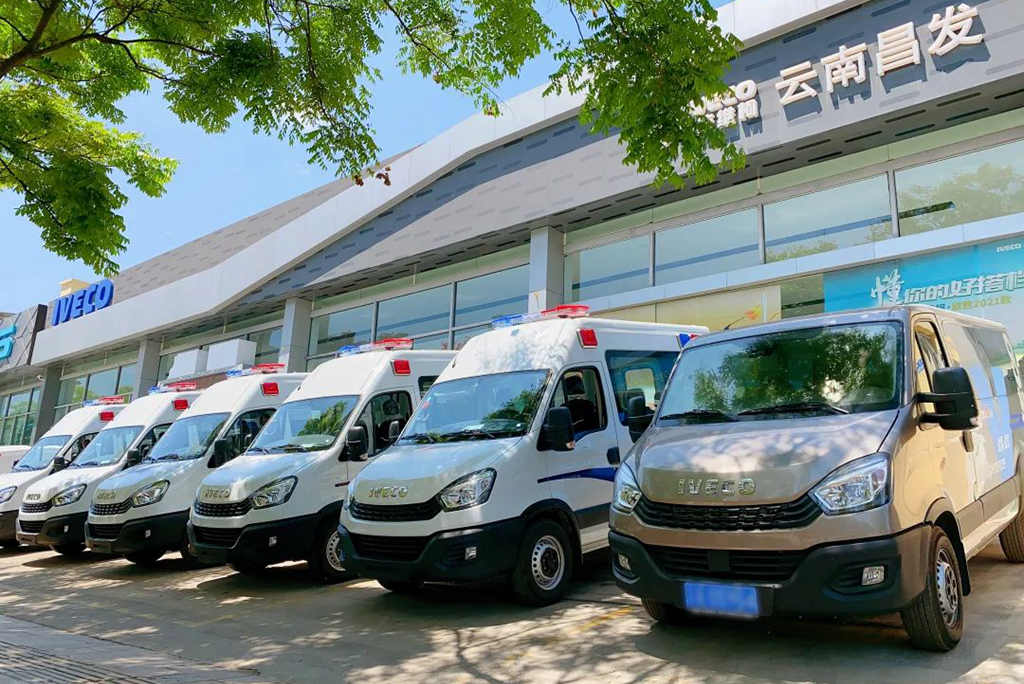 依维柯欧胜批量交付昆明,为城市安全保驾护航!