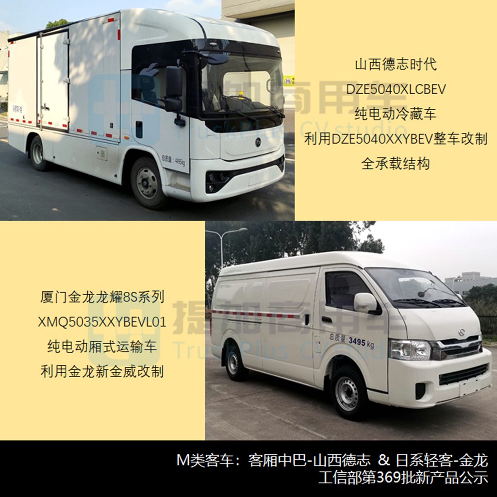 工信部第369批新品公示之货专类整车盘点(下) - 第7张 - 提加商用车网 工信部第369批新品公示之货专类整车盘点(下) - 第7张