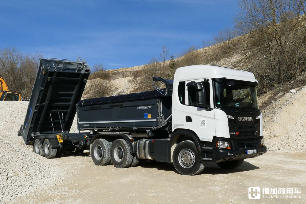 新一代Super动力链上身,动力更强油耗更低,斯堪尼亚560 G XT自卸车实拍 - 第4张 - 提加商用车网 新一代Super动力链上身,动力更强油耗更低,斯堪尼亚560 G XT自卸车实拍 - 第4张