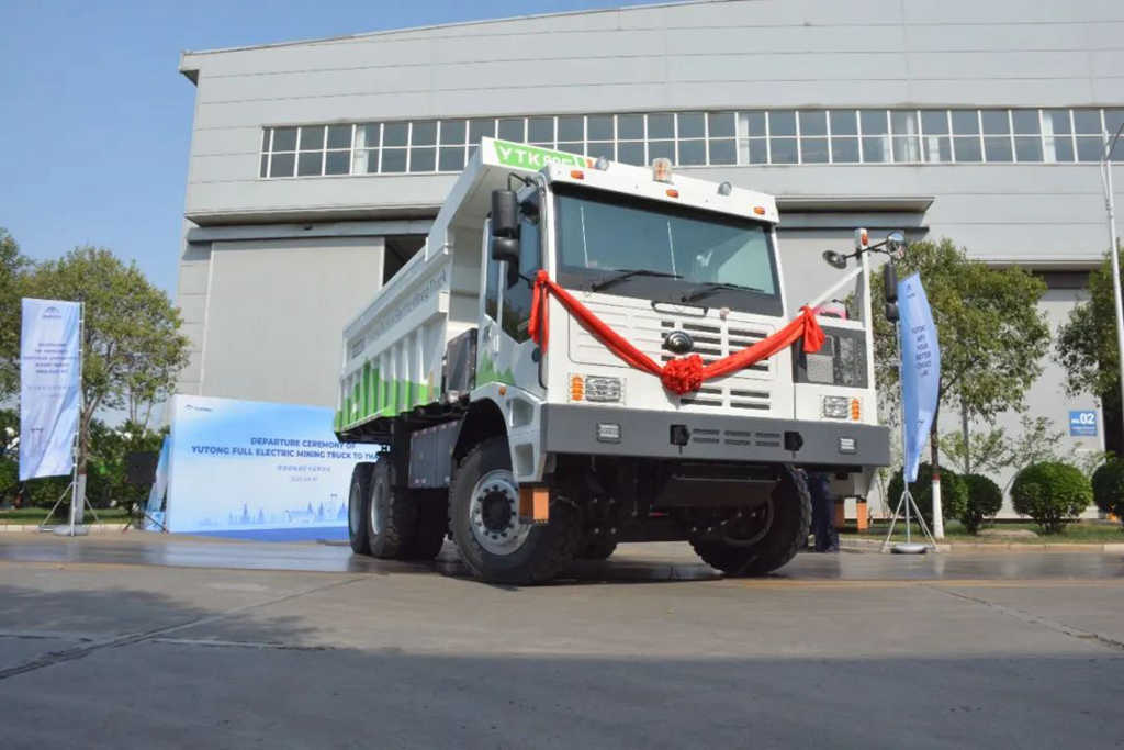 10辆宇通纯电动矿卡批量交付泰国！ - 第5张