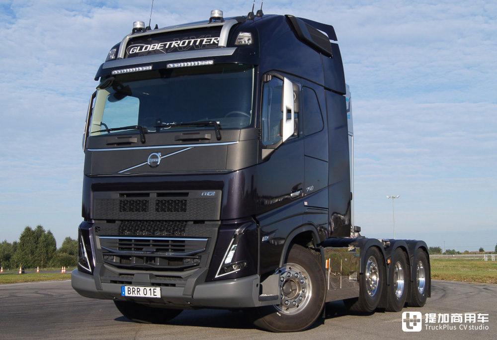 专为工程机械运输打造,8x4驱动配加大驾驶室,沃尔沃FH16 750 8x4实拍评测 - 第1张 - 提加商用车网 专为工程机械运输打造,8x4驱动配加大驾驶室,沃尔沃FH16 750 8x4实拍评测 - 第1张