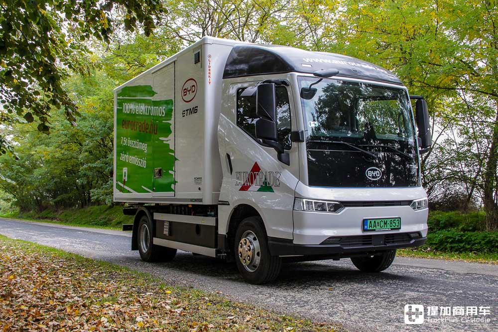 在欧洲媒体评测中大获好评,比亚迪ETM6纯电动轻卡实拍 - 第2张 - 提加商用车网 在欧洲媒体评测中大获好评,比亚迪ETM6纯电动轻卡实拍 - 第2张