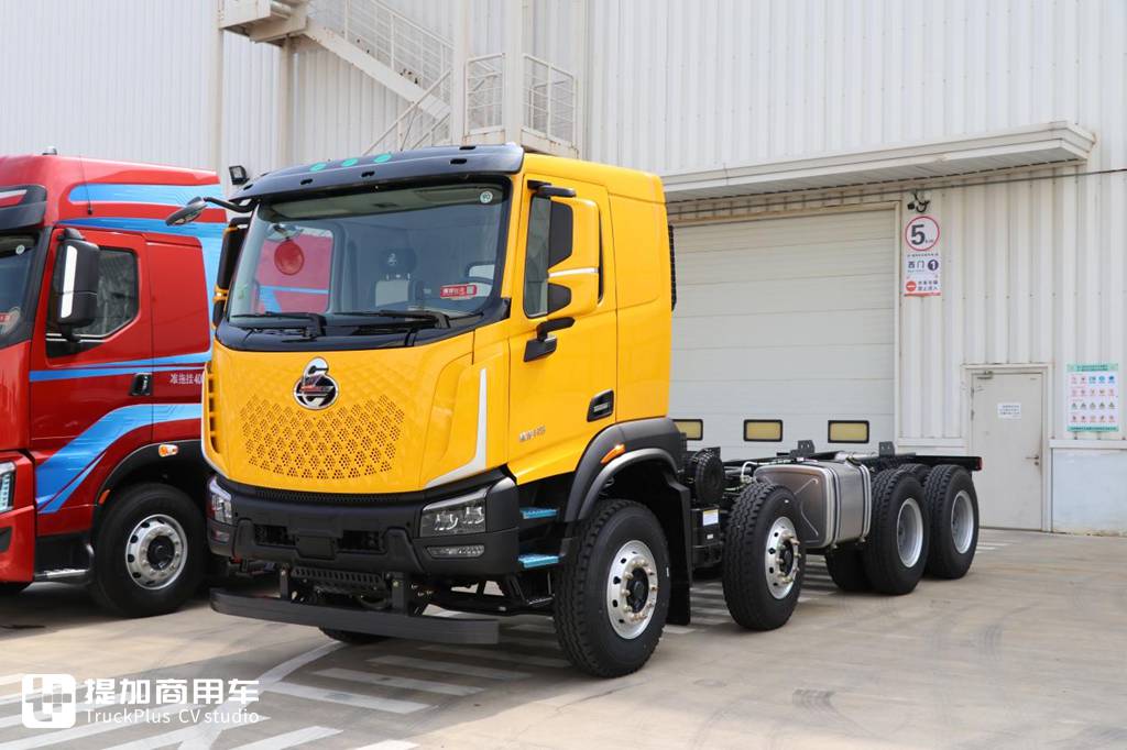 国产自卸车也高端!乘龙最新推出的H5V自卸车底盘实拍 - 第1张 - 提加商用车网 国产自卸车也高端!乘龙最新推出的H5V自卸车底盘实拍 - 第1张