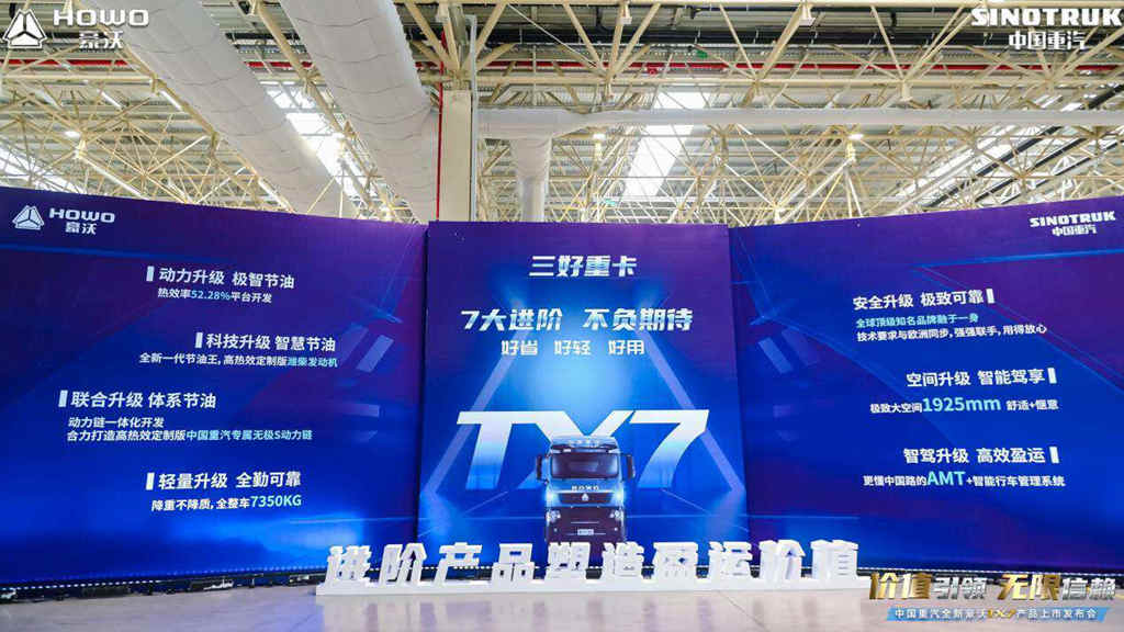 聚焦国六b时代三大运输场景 中国重汽全新豪沃TX7赢势而来 - 第3张 - 提加商用车网 聚焦国六b时代三大运输场景 中国重汽全新豪沃TX7赢势而来 - 第3张
