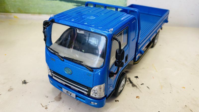 经典的1:24轻卡模型,解放虎V轻卡模型实拍 - 第3张 - 提加商用车网 经典的1:24轻卡模型,解放虎V轻卡模型实拍 - 第3张