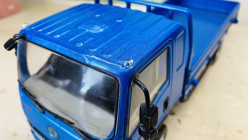 经典的1:24轻卡模型,解放虎V轻卡模型实拍 - 第5张 - 提加商用车网 经典的1:24轻卡模型,解放虎V轻卡模型实拍 - 第5张