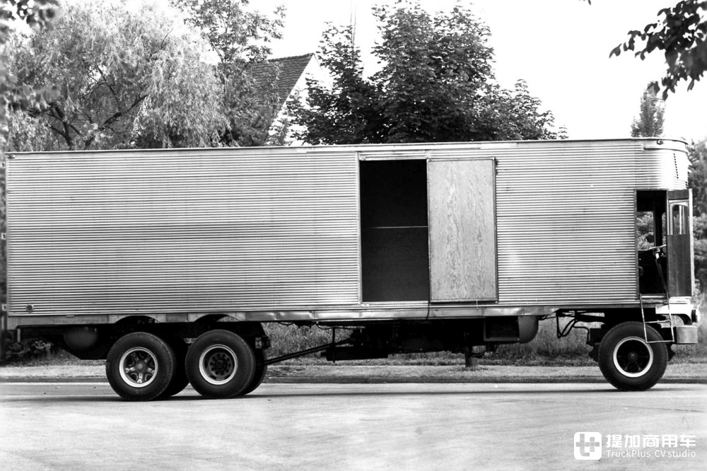 将牵引车和挂车合二为一，带你看几款上世纪的奇葩车型 - 第4张