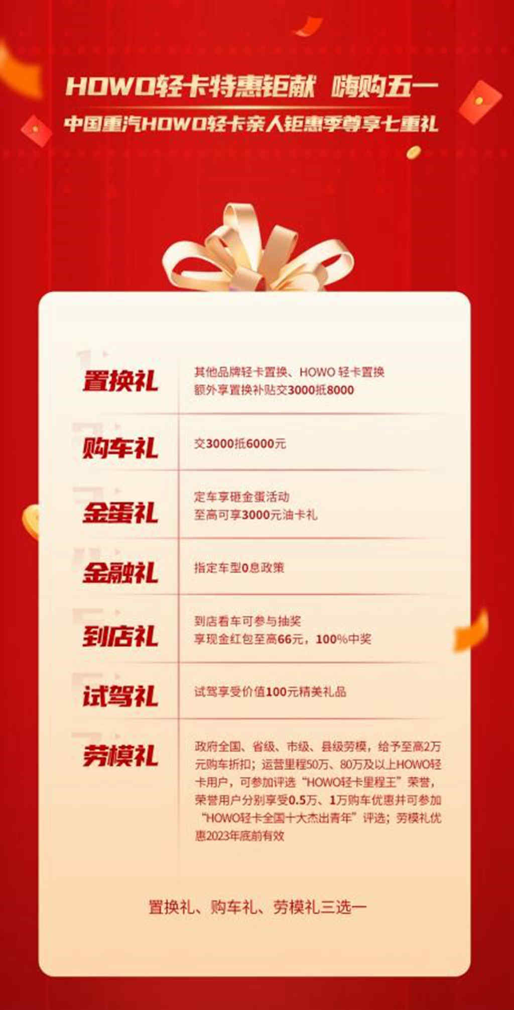 向劳动者致敬!中国重汽5·1亲人钜惠季强势来袭 - 第4张 - 提加商用车网 向劳动者致敬!中国重汽5·1亲人钜惠季强势来袭 - 第4张