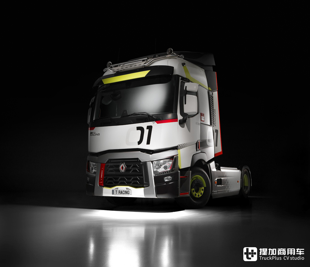 官方爆改二手牵引车?配赛车风套件,雷诺官方推出的T01 Racing二手卡车实拍 - 第2张 - 提加商用车网 官方爆改二手牵引车?配赛车风套件,雷诺官方推出的T01 Racing二手卡车实拍 - 第2张