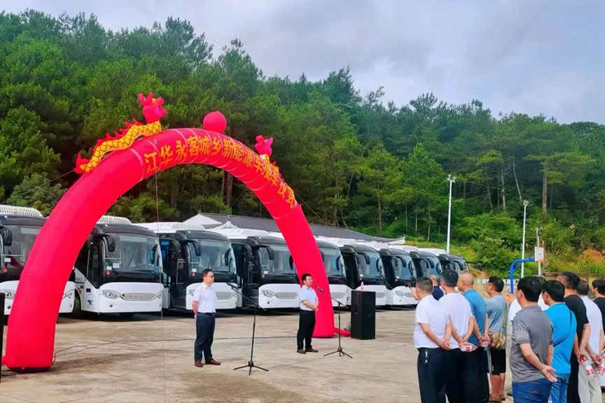 畅连城乡,向“新”而生!110台安凯纯电动A5批量驶入诗画永州 - 第3张 - 提加商用车网 畅连城乡,向“新”而生!110台安凯纯电动A5批量驶入诗画永州 - 第3张