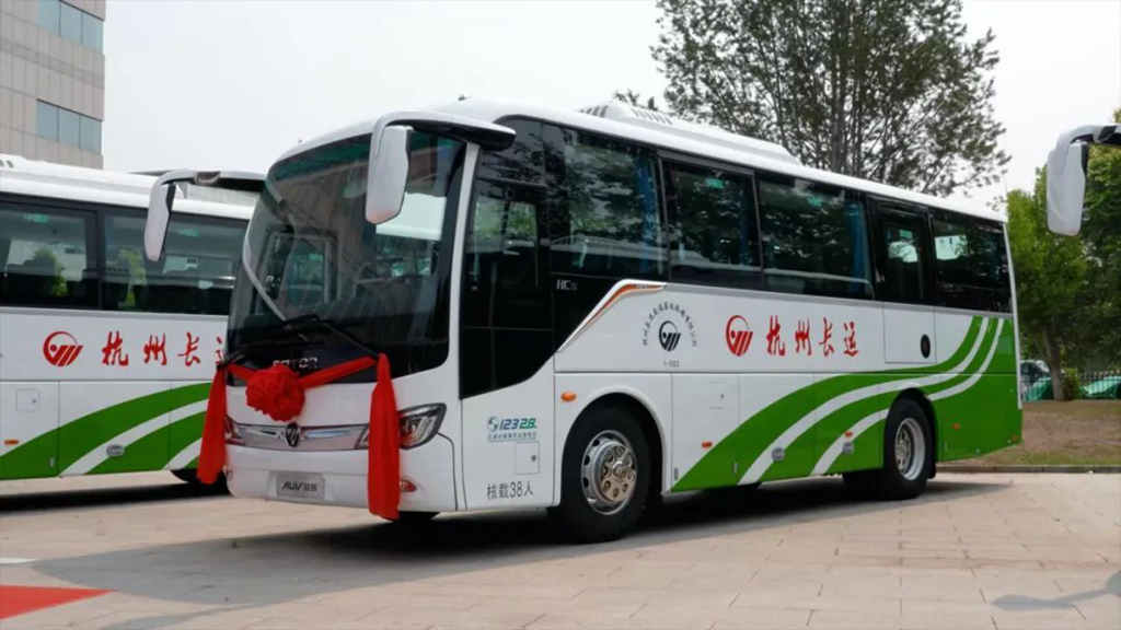 福田欧辉批量BJ6906城间客车顺利交付杭州长运 - 第4张 - 提加商用车网 福田欧辉批量BJ6906城间客车顺利交付杭州长运 - 第4张