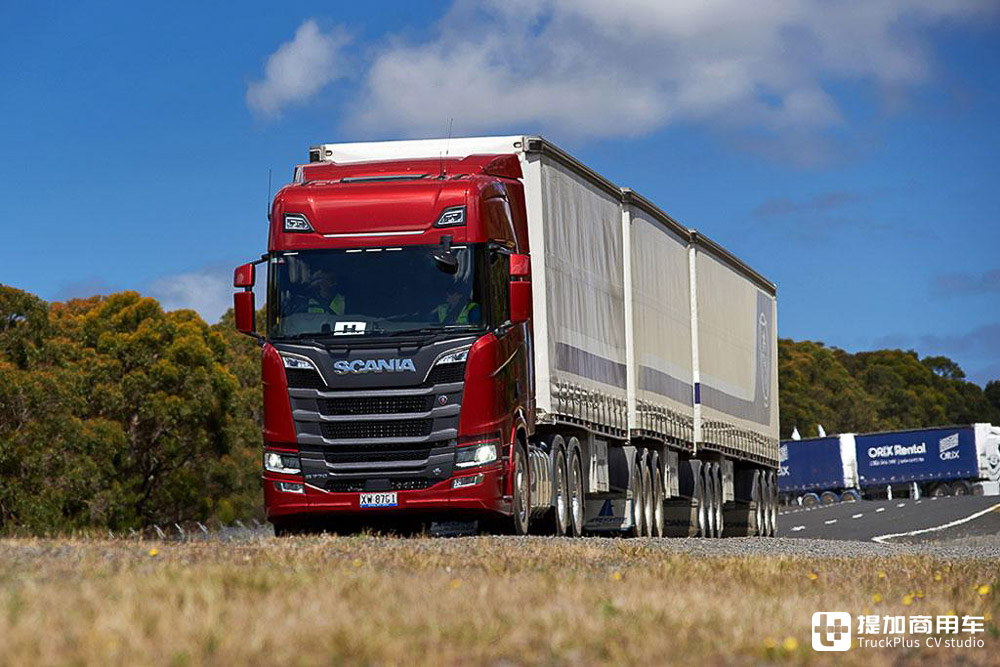 大、大、大,还是大!斯堪尼亚在澳大利亚市场推出的R 770 6x4牵引车实拍