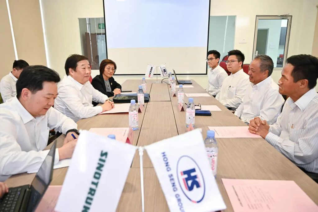 谭旭光:要让潍柴新加坡公司成为东南亚金融贸易结算中心