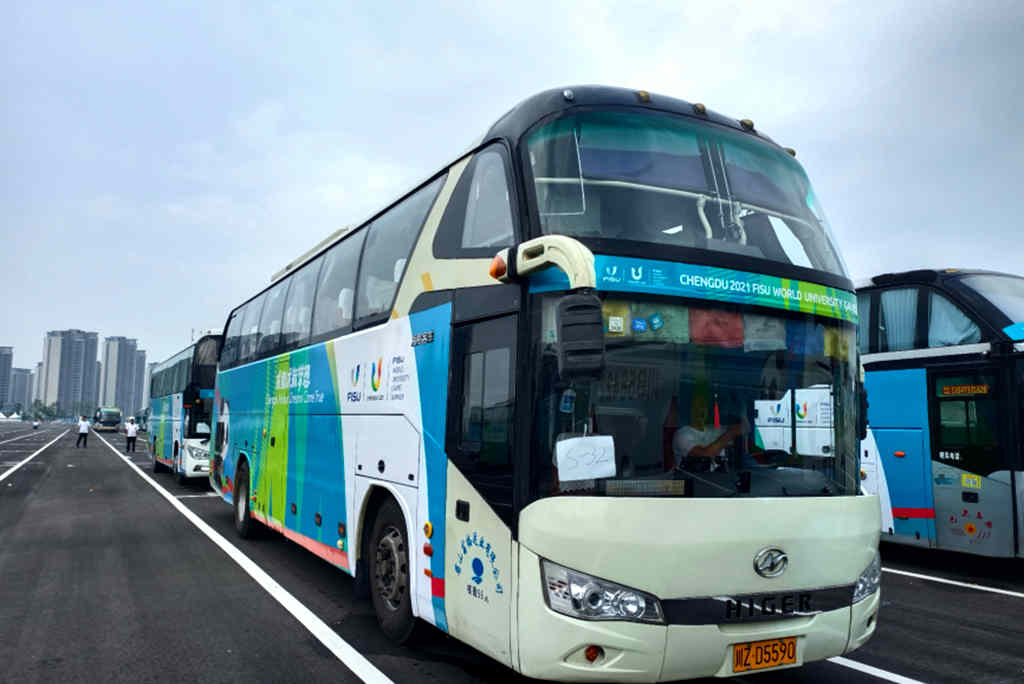 全球瞩目 大运有我！苏州金龙多车型助阵世界顶级赛事