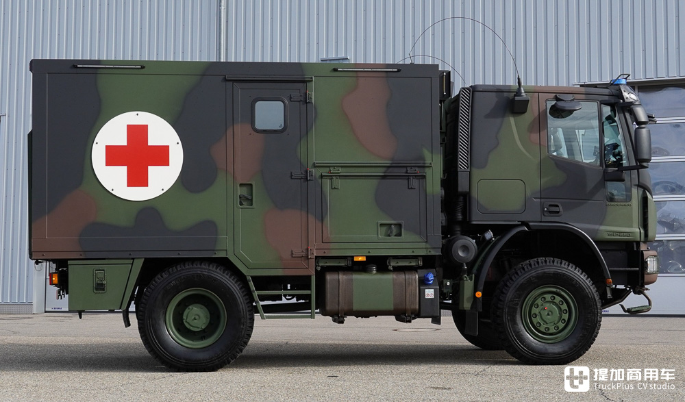 依维柯Eurocargo 4x4底盘打造,急救方舱设施完善,实拍德国陆军最新款高机动救护车 - 第8张 - 提加商用车网 依维柯Eurocargo 4x4底盘打造,急救方舱设施完善,实拍德国陆军最新款高机动救护车 - 第8张