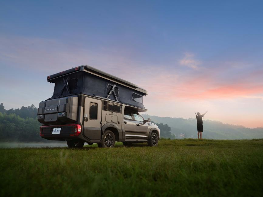 户外越野、城市通勤全场景“一车掌握”？原厂皮卡房车上汽大通MAXUS探索家星际H全新上市，售价39.88万元起 - 第4张