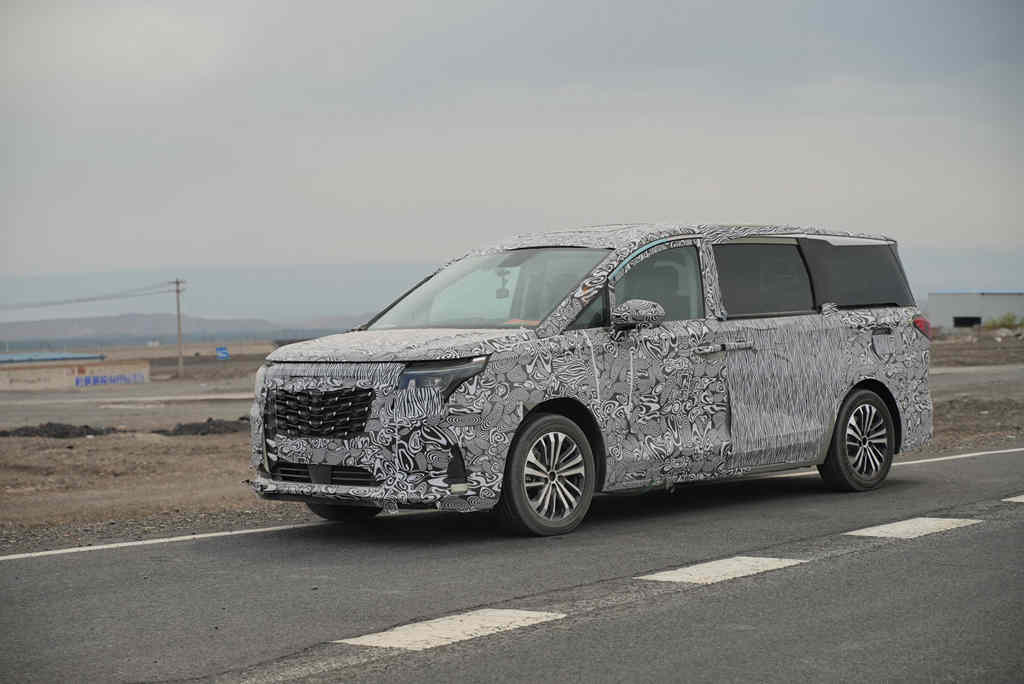 或许是传祺E9之后又一重磅选手？江淮全新MPV测试谍照曝光