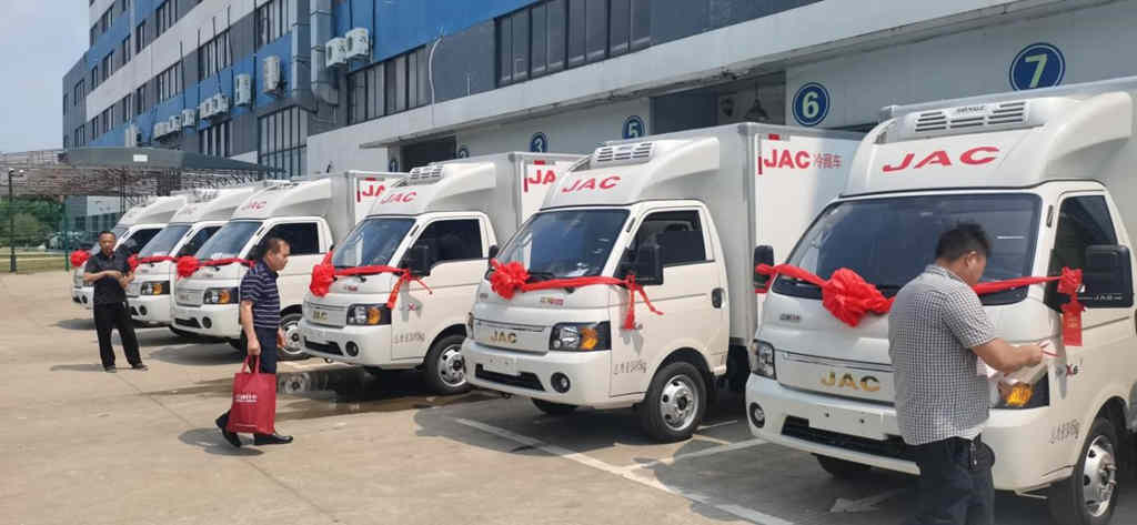 为校园食材保驾护航 6台江淮1卡恺达冰博士交付！ - 第4张